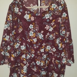 Peplum Blouse
